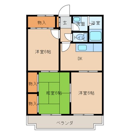 シーフーティエンの物件間取画像